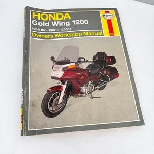 Haynes Motorcycle Repair Manual Honda GL 1200 Gold Wing 1984-1987 2199 M2199